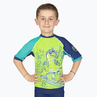 Mares Rashguard Shield Kid swim shirt lime