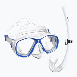 Children's snorkelling set Mares Tapu Jr blue/white/clear