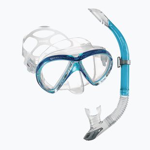 Snorkelling set Mares Marea reflex aqua/clear