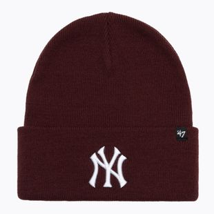 47 Brand MLB New York Yankees Haymaker winter beanie dark maroon