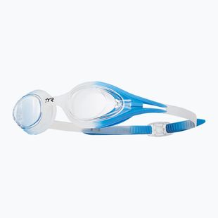 TYR Hydra Flare clear/clear/blue swimming goggles