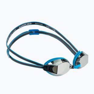 TYR children's swimming goggles Blackops 140 Ev Racing Mirrored silver/ blue/ black