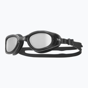 TYR Special Ops 2.0 Mirrored silver/ black/ black swimming goggles