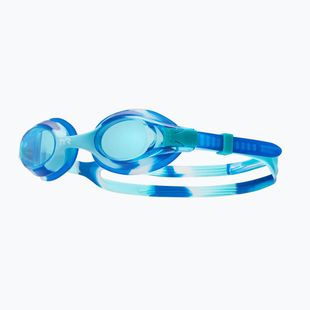 TYR Swimple Tie Dye Non-Mirrored blue/clear/clear children's swim goggles