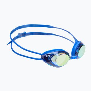 TYR Blackhawk Racing Mirrored gold/ royal swimming goggles