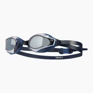 Swim goggles TYR Stealth-X Race smoke/navy/navy