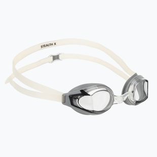 Swim goggles TYR Stealth-X Race clear/silver