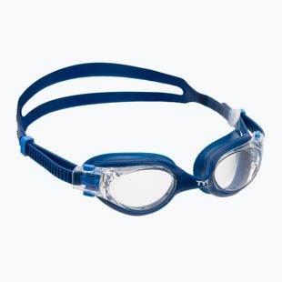 TYR Vesi clear/navy swimming goggles