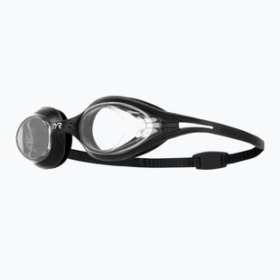 Children's swim goggles TYR Hydra Flare black / cear