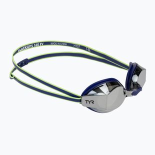 Swim goggles TYR Blackops 140 Ev Racing Mirrorednavy/lime
