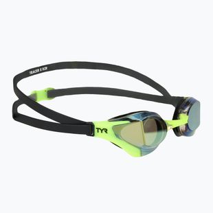 Swim goggles TYR Tracer-X RZR Mirrored limelight