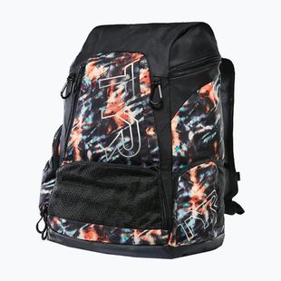 Swim backpack Tyr Alliance Validus Printed 45 l orange/aqua/black