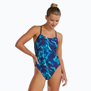 Women's one-piece swimsuit Tyr Durafast Elite Waveform Cutoutfit