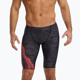 Men's swim jammers Tyr Durafast Elite Firestorm metalic fire