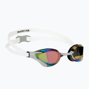 Swim goggles TYR Tracer-X RZR Mirrored white/grey