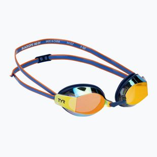 Swimming goggles TYR Blackops 140 Ev Racing Mirrored navy/multi