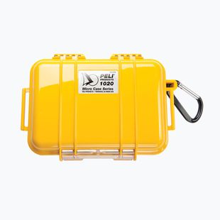 Storage container PELI 1020 Micro Case black/yellow