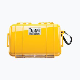 Storage container PELI 1040 Micro Case black/yellow