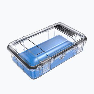 Storage container PELI M60 Micro Case clear blue