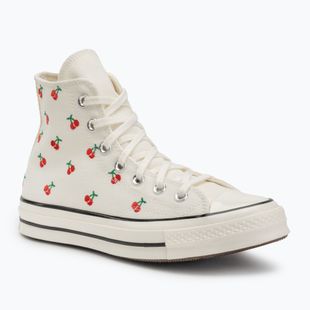 Converse women's trainers Chuck 70 Cherries egret/black/red