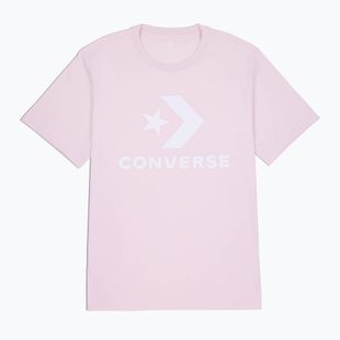 Converse Go-To Star Chevron Logo Standard-Fit T shirt 10025458-A35 blush hush