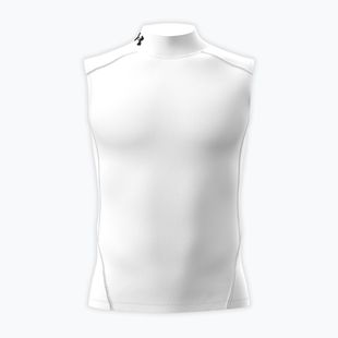 Men's training shirt Under Armour HG Armour Comp Mock SL castlerock/white