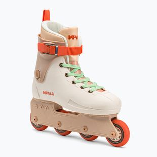 Women's IMPALA Lightspeed Inline Skate white and beige IMPINLINE1 roller skates