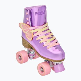 Women's roller skates IMPALA Quad Skate lavender flutter
