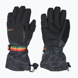 Men's Dakine Titan Gore-Tex snowboard gloves black vintage camo