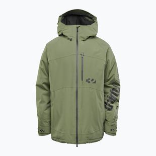 Men's ThirtyTwo Lashed Insulated olive snowboard jacket