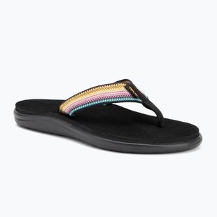 Women's Teva Voya Flip flip flops antiguous black multi