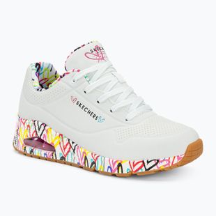 SKECHERS women's shoes Uno Loving Love white/multi