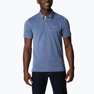 Men's Columbia Nelson Point Polo dark mountain T-shirt