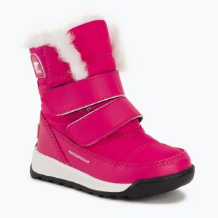 Sorel Whitney II Strap WP cactus pink/black children's snow boots