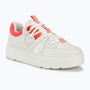 Timberland Laurel Court women's shoes white full grain/orange