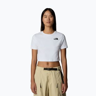 Women's T-shirt The North Face Essential Cropped Slim Tee tnf white