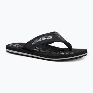 Napapijri men's flip flops NP0A4FTTCX black