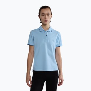 Women's polo shirt Napapijri E-Nina blue clear