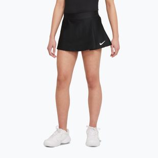 Girls' tennis skirt Nike Court Dri-Fit Victory black/white