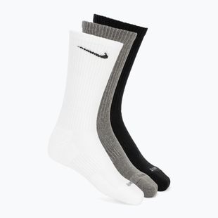 Socks Nike Everyday Plus Cushioned 3 pairs multi-color/white/grey/black