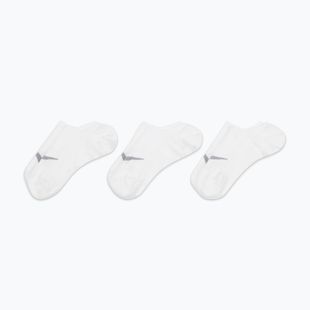 Women's socks Nike Everyday Plus Lightweight Footie 3 pairs white/wolf-grey