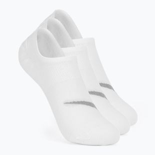 Women's socks Nike Everyday Plus Lightweight Footie 3 pairs white/wolf-grey