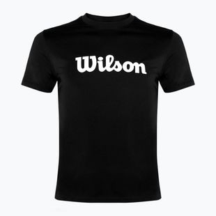 Men's tennis shirt Wilson Team Graphic black script