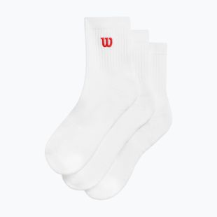 Socks Wilson Quarter Top 3 pairs bright white