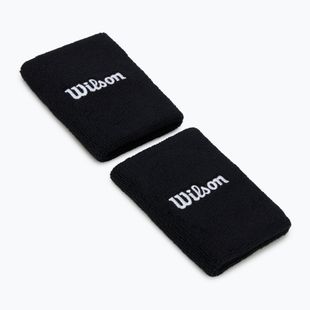 Wilson Wide Terry Wristband 2 pcs black