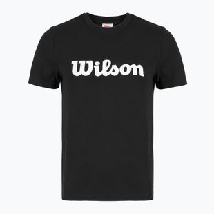 Women's tennis shirt Wilson Team Graphic Script W black script