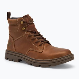 Men's CATerpillar Practitioner Mid dark beige boots