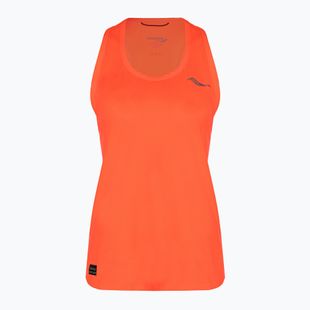 Women's running tank top Saucony Stopwatch Singlet vizi red