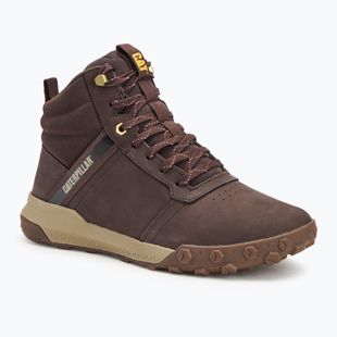 CATerpillar men's shoes Hex Ready Mid coffe bean