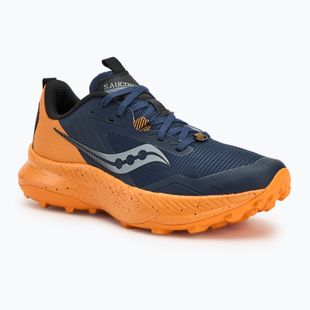 Men's Saucony Blaze TR navy/peel running shoes
